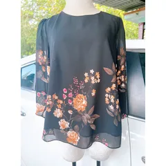 Áo Lụa Mango Cao Cấp Họa Tiết Hoa In 3D Sang Trọng Giá 190k Hàng có sẵn giao ngay Hàng 2 lớp siêu đẹp