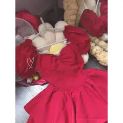 ĐẦM ĐỎ NƠ NGỰC VIỀN CƯỜM XOÈ TẦNG  Màu đỏ xinh xắn lắm lun.🥰 Về ngay em đầm đỏ, tự tin tung tăng lun nhé. Chất xịn xò