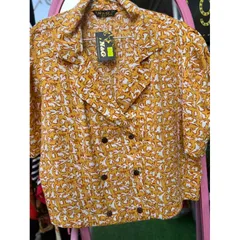 Áo cổ vest Chất liệu mango đẹp Giá 160k