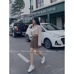 ÁO BLAZER CROP SIÊU HOT HÀNG QC CAO  CẤP SIÊU ĐẸP Ạ 💰💰giá 170k Chất boy cát tuyết siêu đẹp Y chụp thật💯🥀