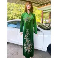 Áo dài đính kết siêu đẹp Hàng đính kết siêu đẹp, bling bling, siêu sang Gia 399k/ áo dài ( quần giá 90k/ quần ) 2XL