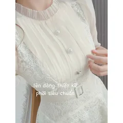 Đầm ren đẹp Giá 290k Hàng có sẵn giao ngay Hàng đường may đẹp, kỹ, đúng mô tả.  100% sử dụng hình ảnh thật của sản phẩm