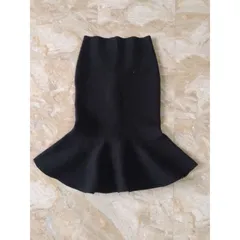 Chân váy len đen đuôi cá siêu cấp - Len dầy đẹp - mịn không bai nhão, k xù Giá 160k Hàng có sẵn giao ngay