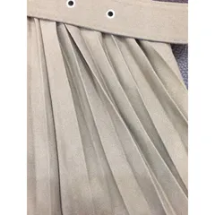 Chân Váy xếp Ly Kèm Dây nịt qc cao cấp, Chân váy xếp ly, Chân váy dài Giá 190k Hàng có sẵn giao ngay L
