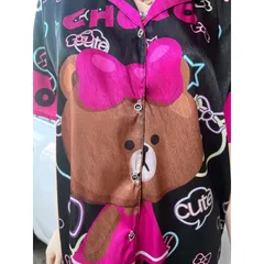 Đồ bộ nữ Pijama lụa xước thiết kế tay ngắn mặc nhà siêu cute hình in 5D sắc nét vải mềm mịn mát  Giá 230k