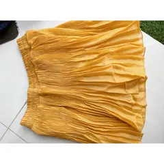 Set Áo + Kèm Váy Dập Ly To Nhỏ Bèo Cuốn Dây Cước Siêu Xinh Phù Hợp Đi Chơi, Du Lịch, Đi Biển Có màu vàng, tím, xanh
