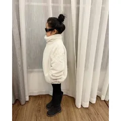 ÁO LÔNG KEM 2Lớp cho bé iu Tất cả ảnh thật 100%❌❌❌ Quá đẹp luôn ạ. Tự tin lông mềm mịn ấm (2 lớp lót) Giá 230k