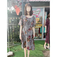 Đầm Nữ Trẻ Trung Thiết Kế Trang Nhã Thanh Lịch Sang Trọng Đi Tiệc Cao Cấp Cho Bà Cho Mẹ Giá 290k Hàng có sẵn giao ngay