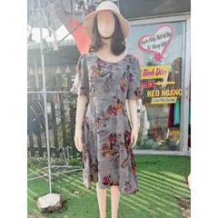 Đầm Nữ Trẻ Trung Thiết Kế Trang Nhã Thanh Lịch Sang Trọng Đi Tiệc Cao Cấp Cho Bà Cho Mẹ Giá 290k Hàng có sẵn giao ngay