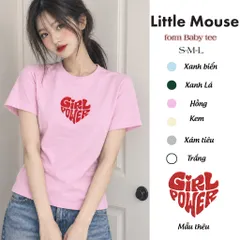 Áo thun baby tee nữ 