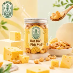 HẠT ĐIỀU CAO CẤP (Hàng Xuất khẩu) Phomai,Chocolate,Cốt dừa,Ng Vị) Rang thơm giòn rụm, hỗ trợ ăn kiêng - Hộp tròn 250 gam 830366