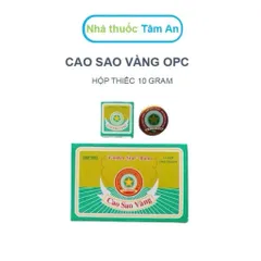 [Combo 12 lọ] Cao sao vàng OPC 10g, cao xoa dùng khi nhức đầu, đau bụng, say tàu xe, côn trùng đốt