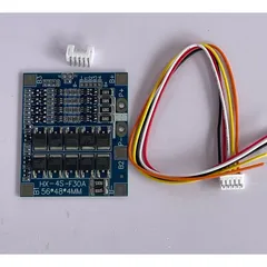 Mạch BMS LiFePO4 4S 12.8V 30A Có Cân Bằng, Bảo Vệ Pin Sắt 3.2V 32650 32700 32140 (04)
