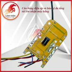 Mạch Pin Makita 5S 110A 18V–21V 3FET –Cân Bằng Điện Áp & Bảo Vệ Đa Tầng, Tải Lớn, Nhận Máy Hãng, Dùng Cho Pin 18650, 030