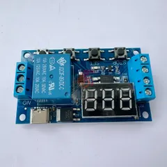 Dc 6-30V Hỗ Trợ Micro USB 5V Màn Hình LED Tự Động Hóa Chu Kỳ Trễ Hẹn Giờ, Điều Khiển Tắt Công Tắc (09)