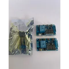 Dc 6-30V Hỗ Trợ Micro USB 5V Màn Hình LED Tự Động Hóa Chu Kỳ Trễ Hẹn Giờ, Điều Khiển Tắt Công Tắc (09)