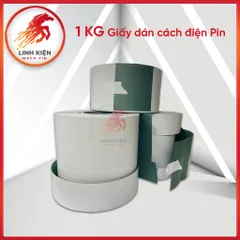 Giấy Dán Cách Điện Pin Có Keo 1 Mặt, Khổ 65mm-140mm Bán Theo Kg