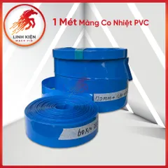 Màng Co Nhiệt PVC Bọc Pin 30-140mm, Cách Điện Pin 18650 21700, Dài 10 Mét