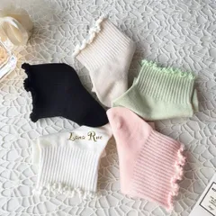 TVCV01 - Tất vớ nữ cổ bèo cotton nguyên chất thoáng khí nữ tính phong cách Hàn Quốc