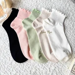 TVCV01 - Tất vớ nữ cổ bèo cotton nguyên chất thoáng khí nữ tính phong cách Hàn Quốc