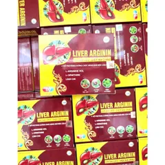 Liver Arginin tăng cường chức năng gan bổ gan mát gan giải độc gan hạ men gan