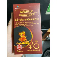 Mãnh lực Cordyceps hỗ trợ bổ thận tăng cường sức khoẻ nam giới noi vin toi