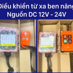 ✅ Bộ điều khiển từ xa F21-2SL - 12V, 24V, dùng cho ben nâng, bửng nâng, sàn nâng
