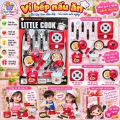 Vỉ hộp bếp nấu ăn Little Cook - Đồ chơi nhựa an toàn cho trẻ em