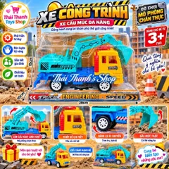 Đồ chơi nhựa Xe Múc size to