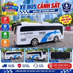Đồ chơi nhựa xe cảnh sát chạy trớn an toàn cho trẻ em