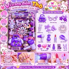 Vỉ trang điểm Thỏ tím