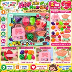 Đồ chơi nhựa - Hộp cắt hoa quả - Đồ chơi an toàn cho trẻ em