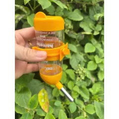Combo 02 Bình nước bi Hamster 90ml (đọc kĩ mô tả)-Thiết kế tiện lợi cho thú cưng