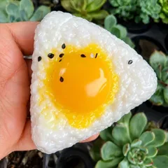 Squishy bóp mềm Giảm stress hình chuối, Trứng ốp la cực dễ thương