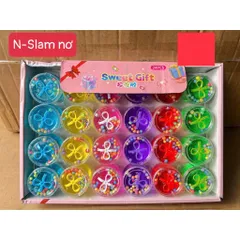 [Bán sỉ] 24 hộp slime slam trong suốt có màu