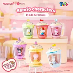 Ly trà lắc Bộ Sanrio quả lắc cảm ứng nhiệt - Hàng Chính Hãng (Đã Khui Hộp)