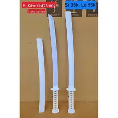Đồ chơi nhựa Kiếm phát sáng an toàn cho bé Sử dụng 3pin 2A ạ