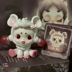 Skull Panda mô hình chính hãng của Pop Mart-Hàng đã bóc hộp- không hộp