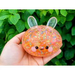 Squishy bóp mềm tai thỏ 10cm-Đồ chơi nhựa giảm stress hiệu quả