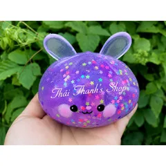 Squishy bóp mềm tai thỏ 10cm-Đồ chơi nhựa giảm stress hiệu quả