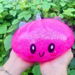 Squishy Bánh Bao Tai Mèo 16cm