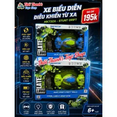 Xe Đua RC 360° Nhào Lộn Điều Khiển 2.4GHz Bánh Xe Đa Hướng Chinh Phục Mọi Địa Hình