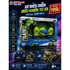 Xe Đua RC 360° Nhào Lộn Điều Khiển 2.4GHz Bánh Xe Đa Hướng Chinh Phục Mọi Địa Hình
