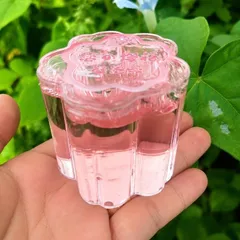 Slime-Slam thuỷ tinh trong suốt hồng Pastel