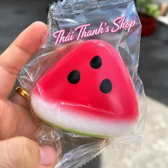 Đồ chơi Squishy hình miếng dưa hấu đàn hồi tăng chậm