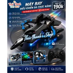 Drone Fighter Bay Đa Hướng Thiết Kế Mạnh Mẽ Đèn LED Siêu Sáng An Toàn Cho Trẻ Em