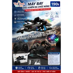Drone Fighter Bay Đa Hướng Thiết Kế Mạnh Mẽ Đèn LED Siêu Sáng An Toàn Cho Trẻ Em