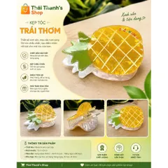 Kẹp tóc-Cạp tóc Bộ sưu tập trái cây siêu độc lạ
