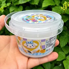 Slime-Slam basic hình xô trà sữa, xô rau câu