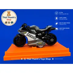 Xe Harley Sportster - Đồ chơi nhựa an toàn cho trẻ em - Chất liệu ABS cao cấp - Kích thước 10cm- Thái Thanh's Toys Shop